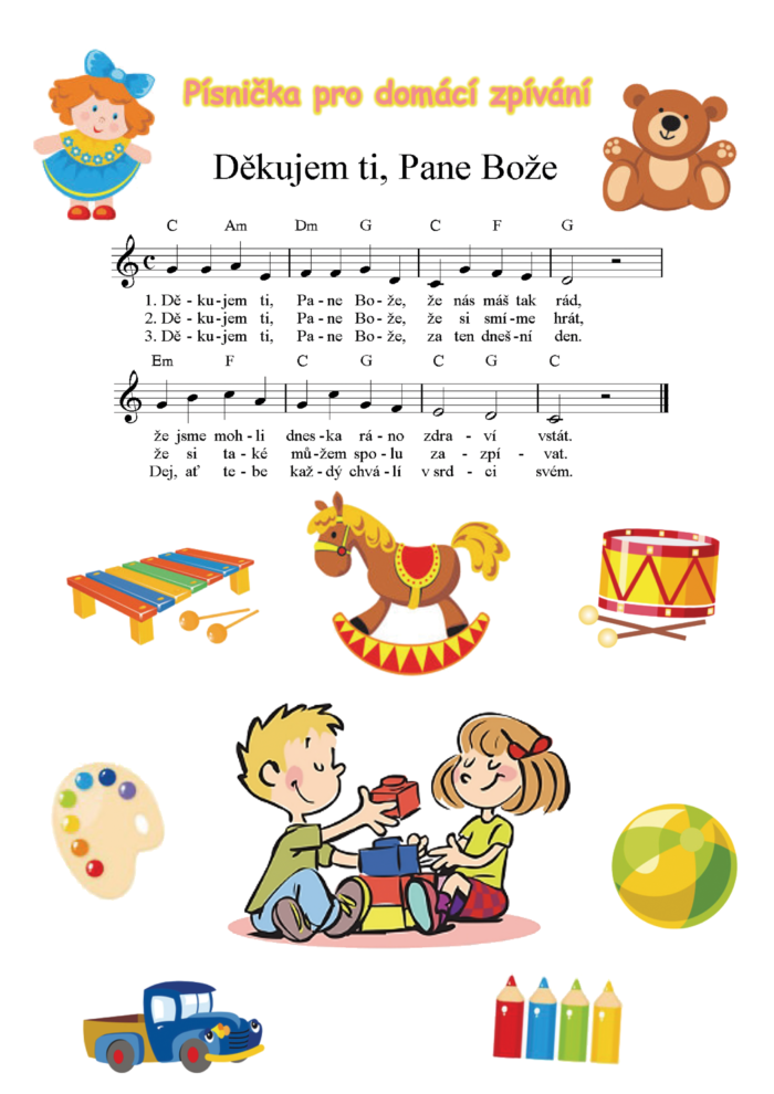 Písnička pro domácí zpívání