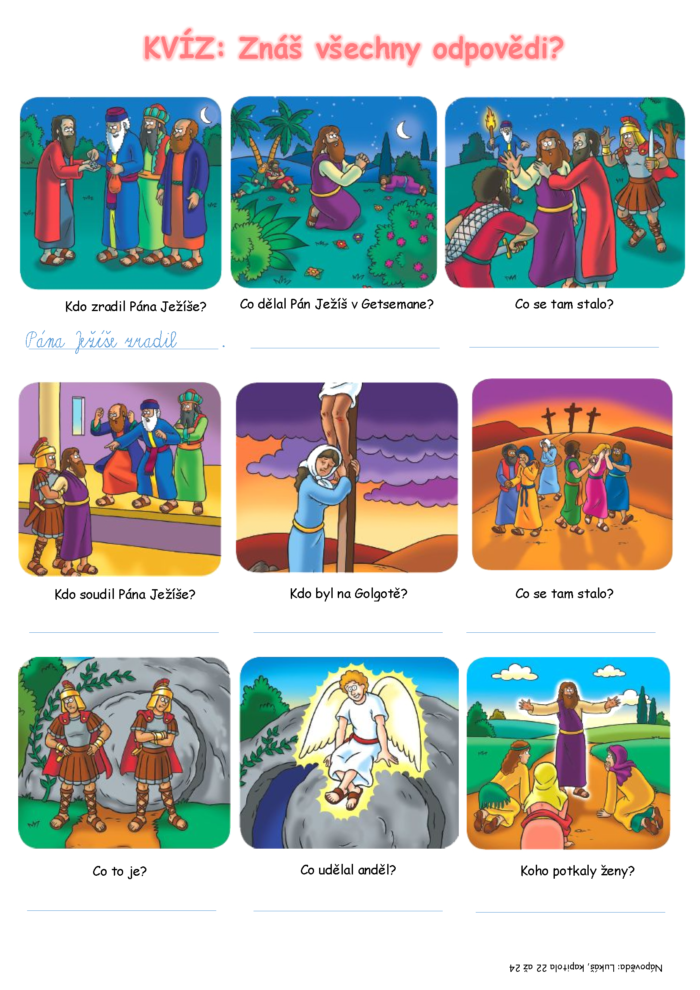 Malým čtenářům: 7. Kvíz Znáš všechny odpovědi?