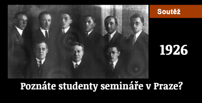Soutěž: Studenti Baptistického teologického semináře v roce 1926