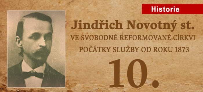 Knihy: Jindřich Novotný st. - 1873 - počátky služby 10.