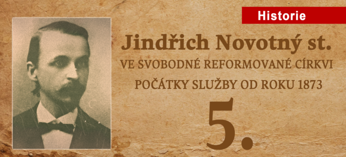Knihy: Jindřich Novotný st. - 1873 - počátky služby 5.