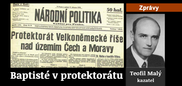 Střípky z historie: Baptisté v protektorátu 1939 - 1945
