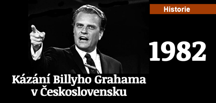 Střípky z historie: Kázání Billyho Grahama v Československu v roce 1982