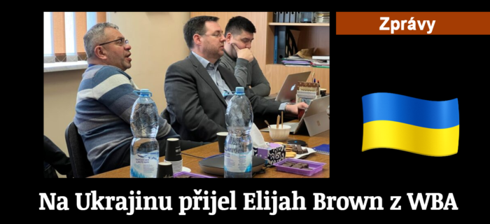 Zprávy: 137. Na Ukrajinu přijel Elijah Brown ze Světové baptistické aliance
