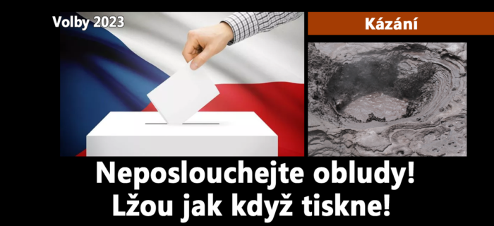 Kázání: 156. Neposlouchejte obludy! Lžou jak když tiskne!