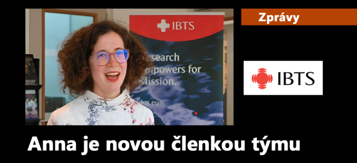 IBTS: 5. Anna je novou členkou týmu