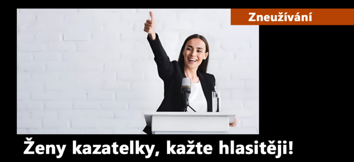 Zneužívání: 65. Ženy kazatelky, kažte hlasitěji!