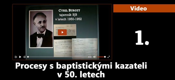 Video: Procesy s baptistickými kazateli v 50. letech 1.