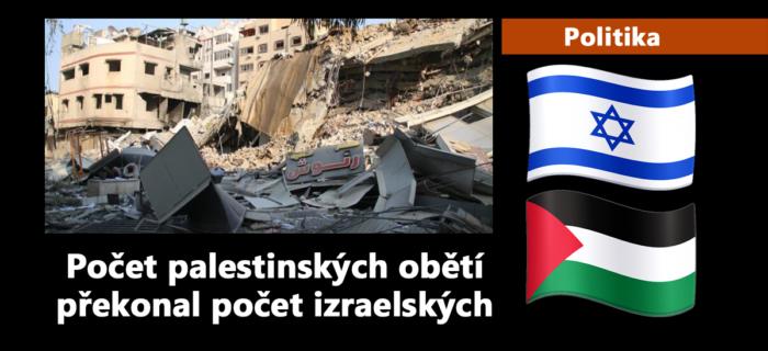 Politika: 40. Počet palestinských obětí překonal počet izraelských