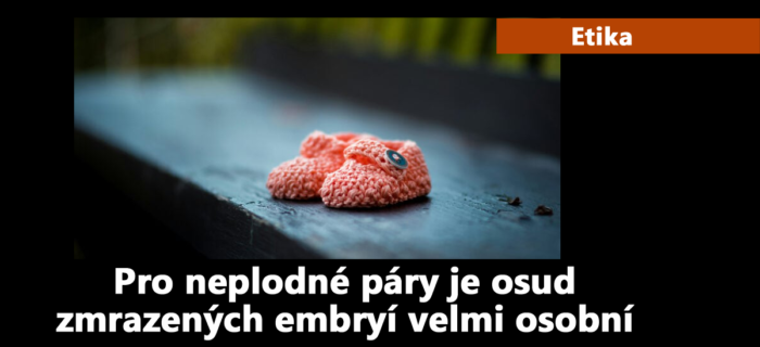 Etika: Pro neplodné páry je osud zmrazených embryí velmi osobní