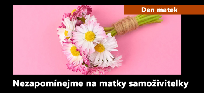 Svátek maminek: 15. Nezapomínejme na matky samoživitelky