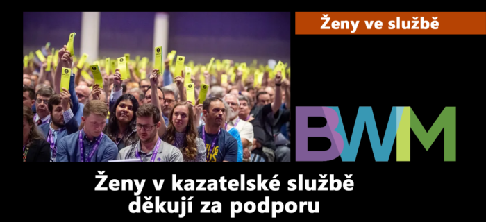 BWIM: Ženy v kazatelské službě děkují za podporu