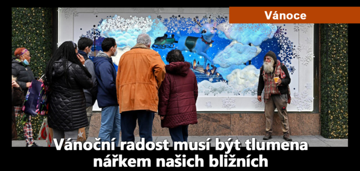 Vánoce: Vánoční radost musí být tlumena nářkem našich bližních