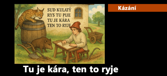 Kázání: 263. Tu je kára, ten to ryje